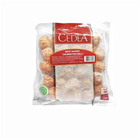 Jual Cedea Salmon Ball 500gr Bakso Salmon 500 Gr Shopee Indonesia