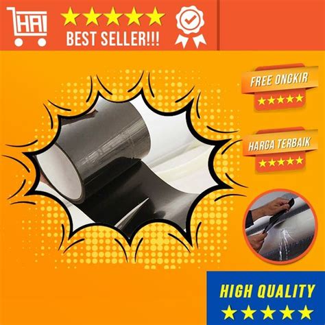 Jual LAKBAN ANTI BOCOR LEM ANTI AIR ALUMINIUM SUPER WATERPROOF TAPE