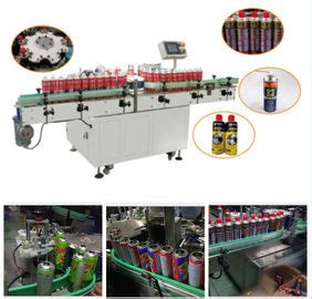 Energy Saving Automatic Sticker Applicator Machine PLC Control System