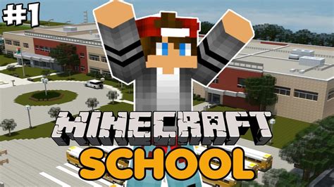 First Day Minecraft High School S1e1 Minecraft Roleplay Youtube