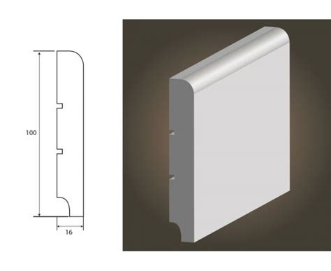 Standard R Wilgocioodporna Listwa Przypod Ogowa Mdf Lagrus