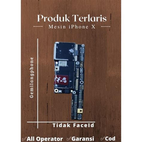 Jual Mesin IP X No Faceid Motherboard Mainboard Shopee Indonesia