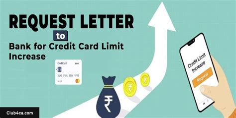 Request Letter To Bank For Credit Card Limit Increase Credit Card