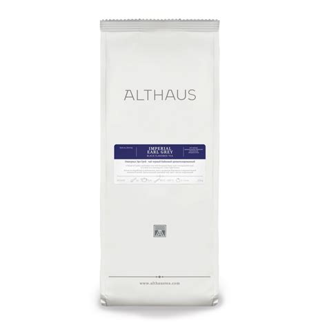 Чай черный Althaus Imperial Earl Grey 250 г / Империал Эрл Грэй ...