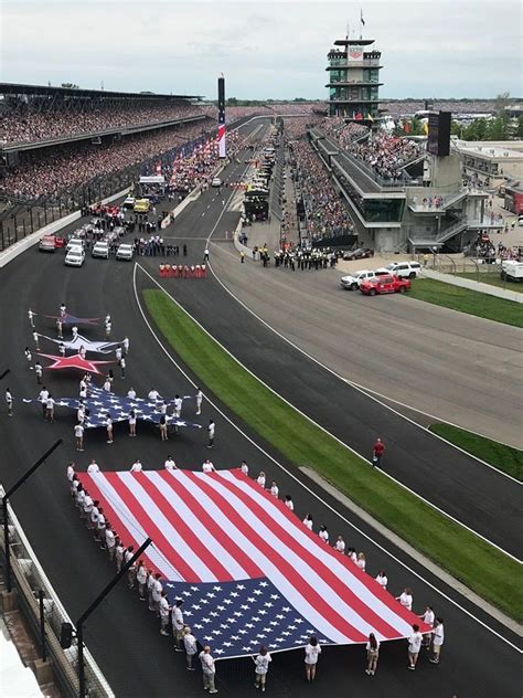 2019 Indy 500 Pre Race Ceremonies Disney World Rides Indy 500 Indy Cars