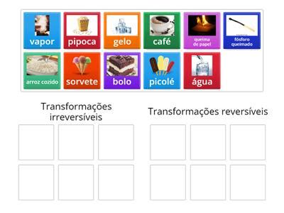 Transformações Reversíveis E Irreversíveis