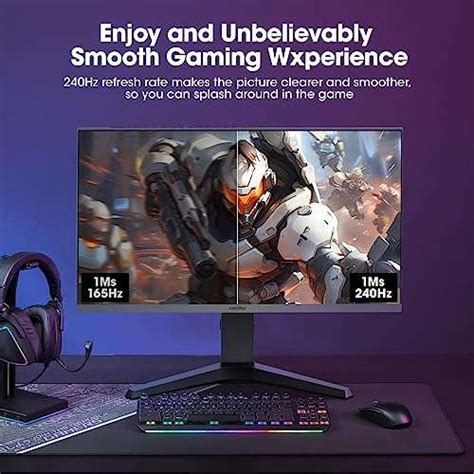 KOORUI 27E3QK Ecran PC Gamer 27 Pouces 240Hz WQHD à seulement 299