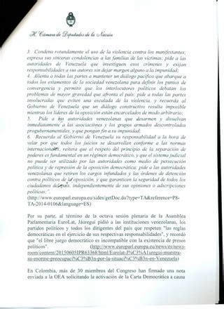 Preocupación por las violaciones a los DDHH en venezuela PDF