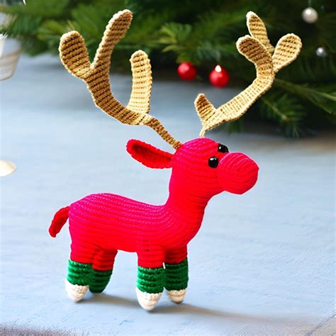 Fun Crochet Reindeer Patterns For Holiday Season Clairea Belle Makes