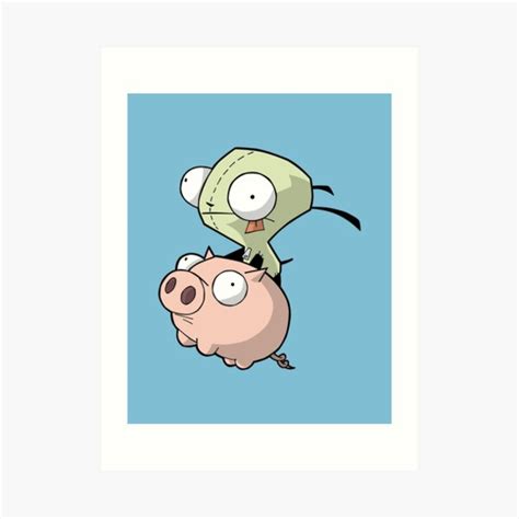 Piggy Invader Zim Pig There are 24 invader zim pig for sale on etsy and ...