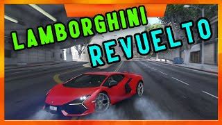 2023 Lamborghini Revuelto FiveM Extras ADD ON GTA5 Mods