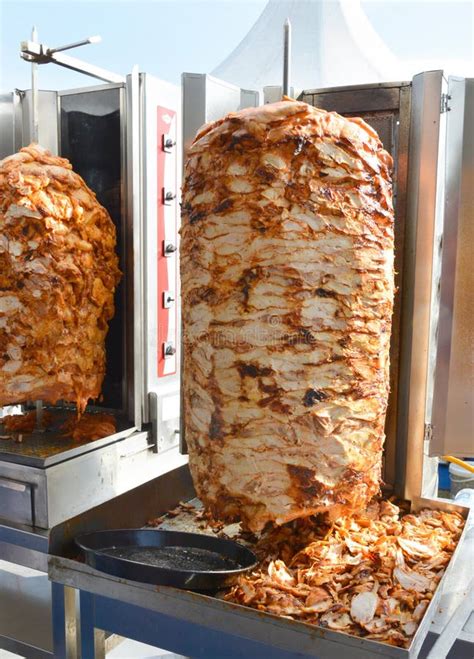 Turkish Doner Kebab In Adana Chicken Doner Kebab Stock Photo Image Of