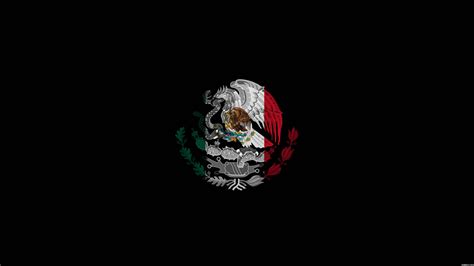 Download Golden Eagle Of Mexico Flag Wallpaper | Wallpapers.com