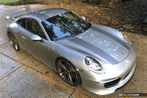 Porsche 991 Carrera 911r Style Stripes Ki Studios