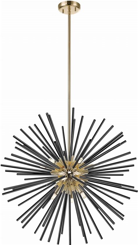 P0491 09C F7Bc Urchin Lampa Wisząca Czarno Złota Black Gold Opinie i