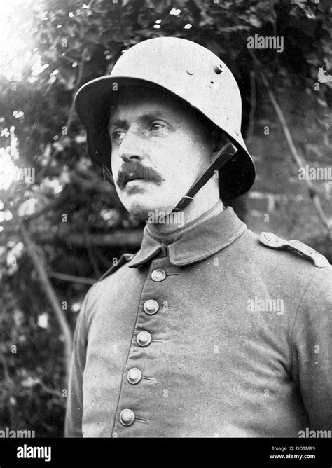 Germany Ww1 Soldier In Full Uniform With Steel Helmet Stock Photo Alamy