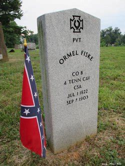 Ormel Fiske M Morial Find A Grave