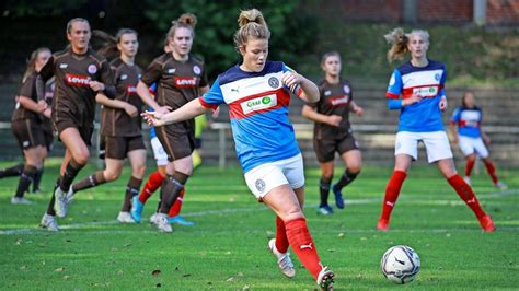 Frauen Regionalliga Nord Holstein Women Spielen Gegen St Pauli