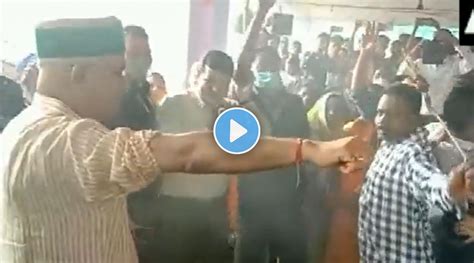 Chhattisgarh Chief Minister Bhupesh Baghel Getting Whipped As Part Of A