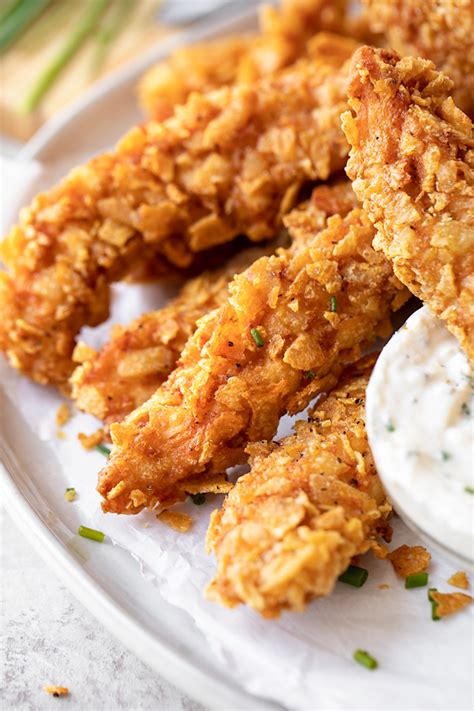 Potato Chip Chicken Strips The Cozy Apron