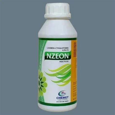 Chemet Nzeon Lambda Cyhalothrin Insecticide Liter Bottle At Rs