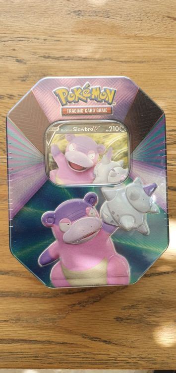 Pokémon Galarian Slowbro V Tin Box EN Kaufen auf Ricardo