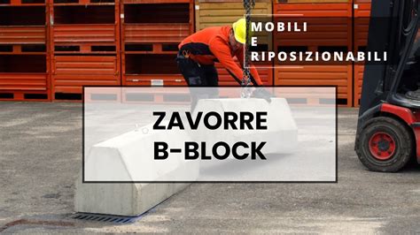 Zavorre In Cemento B Block Giesse Youtube