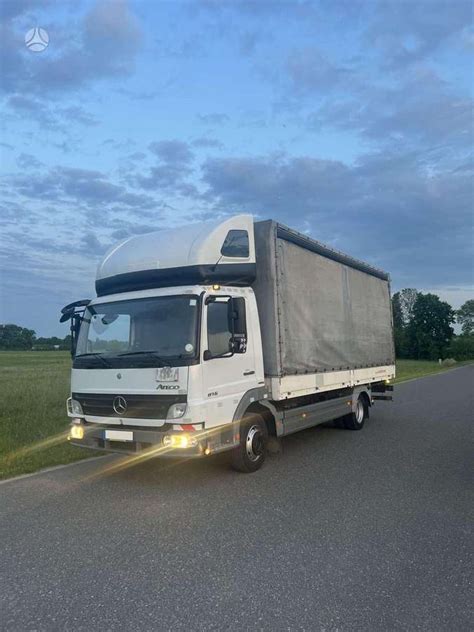 Mercedes Benz Atego Bortiniai Su Tentu M A