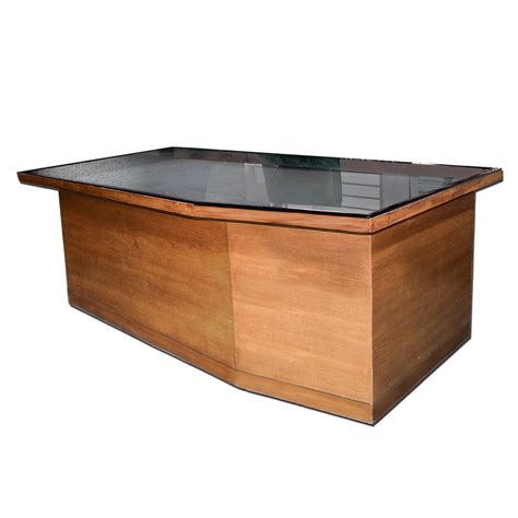 26 Ft Brown Glass Top Wooden Office Table At Rs 20000 In Jaipur Id