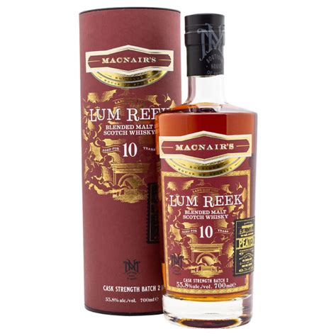 Macnair S Lum Reek Years Cask Strength Batch Captainscotch De