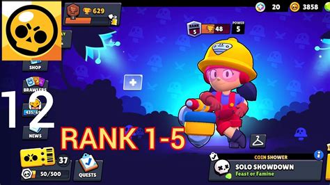 Brawl Stars F2p Gameplay Part 12 Jacky Rank 1 5 Youtube