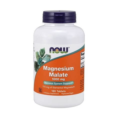 Magnesium Malate 1000mg Now Foods