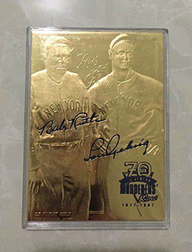 Best Babe Ruth Gold Baseball Cards