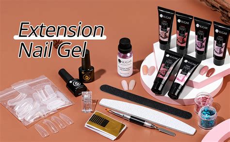 Ur Sugar Poly Gel N Gel Set Nagelverl Ngerung Builder Gel Kit Farben