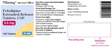 Felodipine Information, Side Effects, Warnings and Recalls