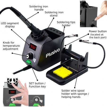 Plusivo Soldering Iron Station