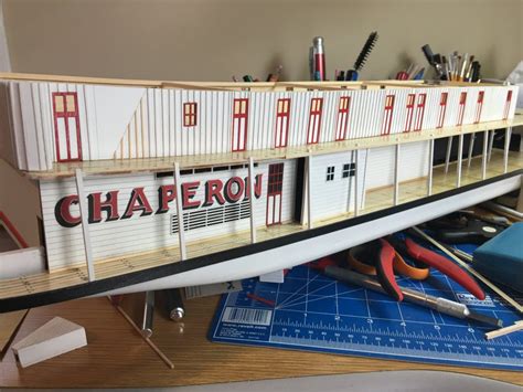 Chaperon Steamer By Mbp Finished Model Shipways Scale