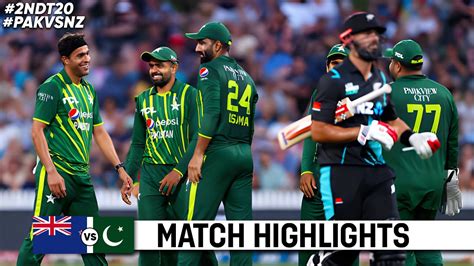 Pakistan Vs New Zealand 2nd T20 Highlights 2024 Pak Vs Nz 2024 Pak