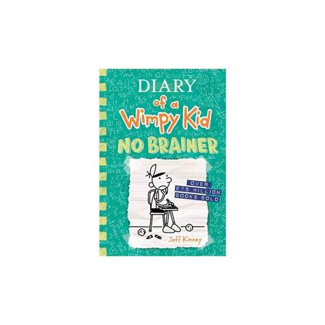 Diary Of A Wimpy Kid Book 18 No Brainer By Jeff Kinney Hardcover 6