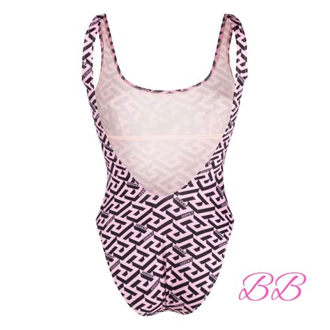 Versace Designer Swimsuit Pink Beach Babe Bikini