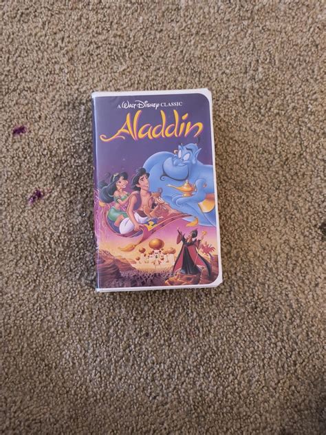 Aladdin Vhs Black Diamond Etsy