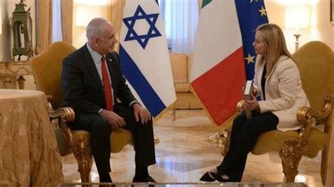 Consulado General H De Israel Netanyahu Recorri Roma Y Se Reuni