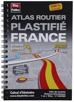 Atlas Routier Plastifi France Amazon Ca Books