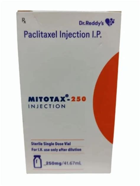 Paclitaxel Mitotax 250 Mg Dr Reddy S Prescription At Best Price In