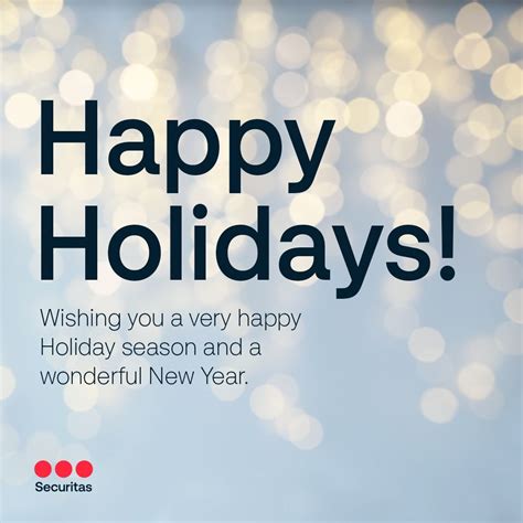 🎄 Happy Holidays from Securitas! 🎄 This holiday season, we want to ...