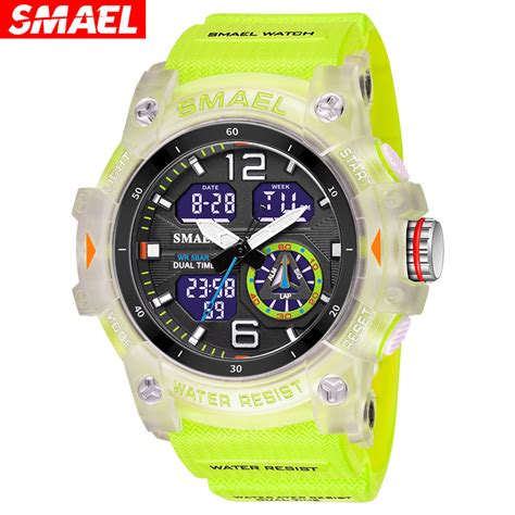 Wholesale Smael Luxury Men Fashion Business Watch Led Digital Sports