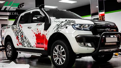 Ford Ranger Vinyl Graphic Decals Kit 002