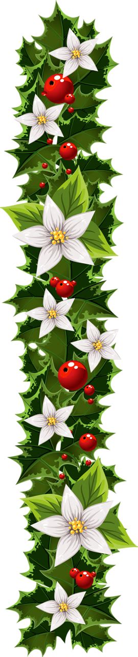 Transparent Christmas Garland Clipart | Gallery Yopriceville - High ...