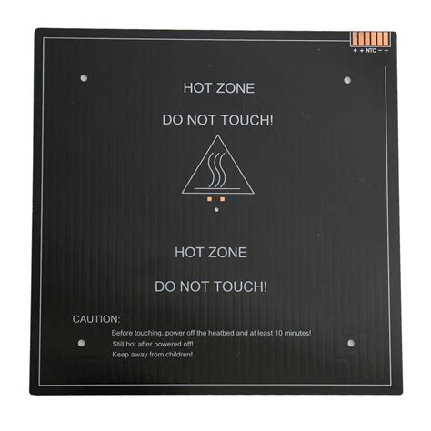 24V 220W Aluminium Heatbed 3D Printer Hot Plate In Pakistan