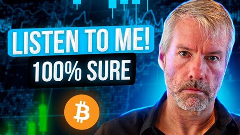 My Crucial Btc Advice Michael Saylor Youtube